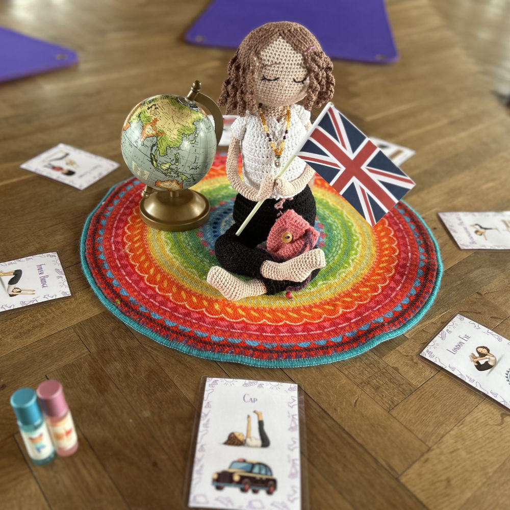 Yogadekoration von Yomisi
